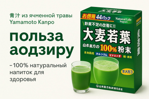 Аодзиру - зелёная поддержка организма каждый день