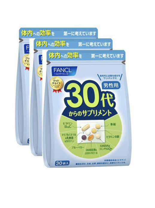 Fancl 30 Комплекс  витаминов для мужчин