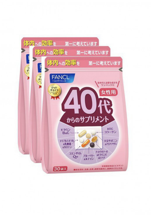 Fancl 40 Комплекс витаминов для женщин 