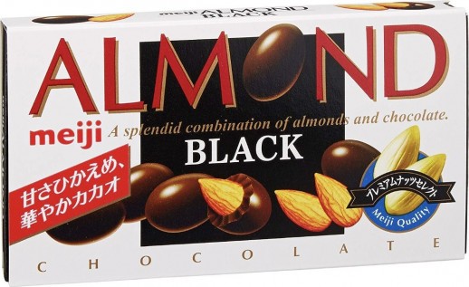 Meiji Almond Black Chocolate 