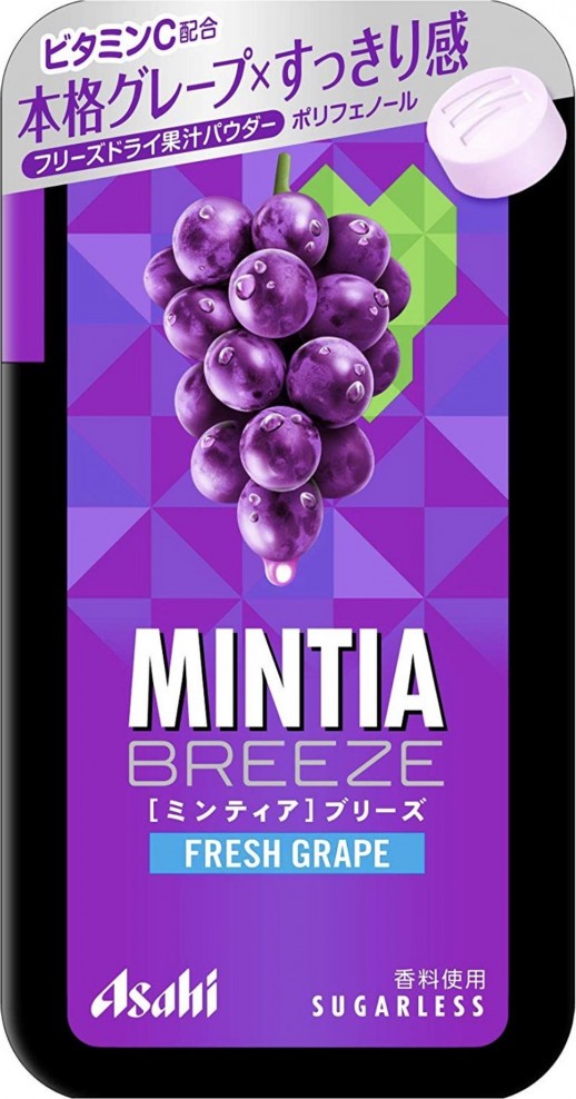 Asahi Mintia Breeze Освежающие дыхание конфеты
