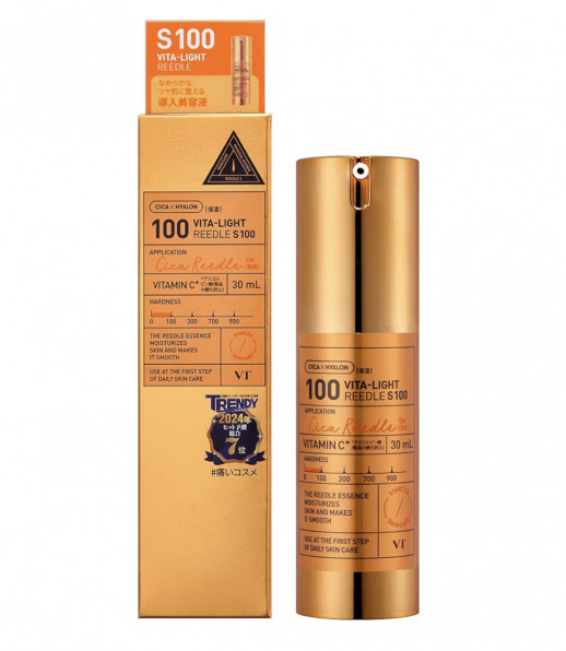 VT Vita-Light Reedle Shot Бустер сыворотка с микроиглами и витамином С
